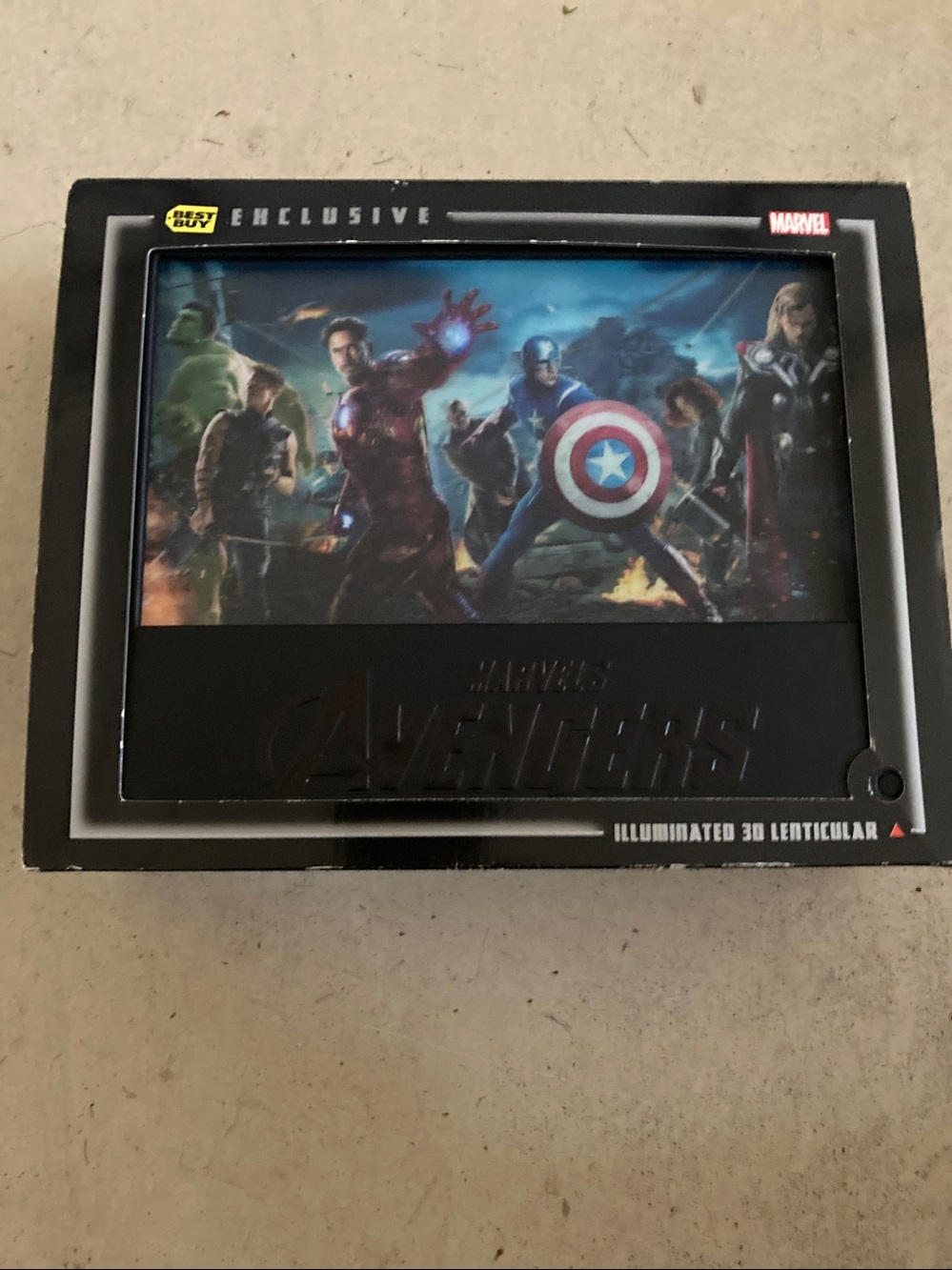 Marvel's Avengers Collectible Gift Set Best Buy Exclusive Blu-ray 3D DVD Sealed